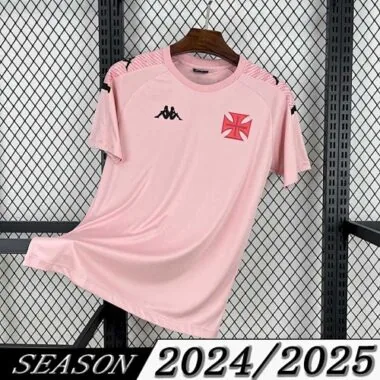 24-25 Vasco Da Gama Pink Kit S-4XL Cheap Football Jersey Wholesale Yupoo