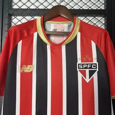 Maillot extérieur du FC São Paulo 25-26 sans sponsor, tailles S à XL – Maillots de foot pas chers en gros chez Yupoo