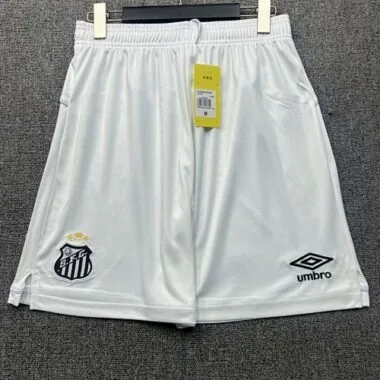 25-26 Santos FC Home Shorts Cheap Football Jersey Wholesale Yupoo