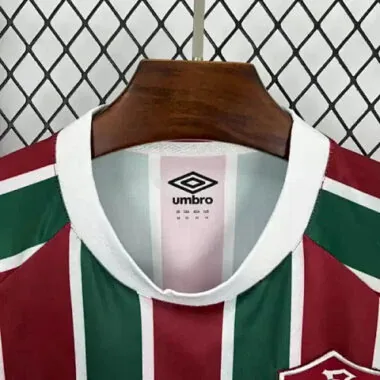 25-26 Fluminense Home Kit S-3XL Long Sleeve Soccer Jersey