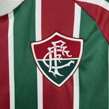 25-26 Fluminense Home Kit S-3XL Long Sleeve Soccer Jersey