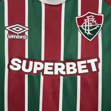 25-26 Fluminense Home Kit S-3XL Long Sleeve Soccer Jersey
