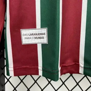 25-26 Fluminense Home Kit S-3XL Long Sleeve Soccer Jersey