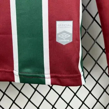 25-26 Fluminense Home Kit S-3XL Long Sleeve Soccer Jersey