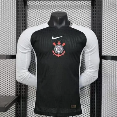 2025/26 Corinthians Away Long Sleeve Kit Player Version Shirt