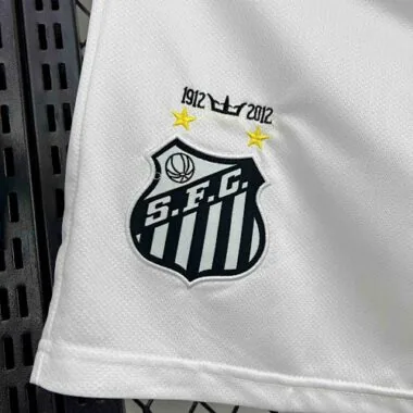 2011-12 Retro Santos Home Shorts