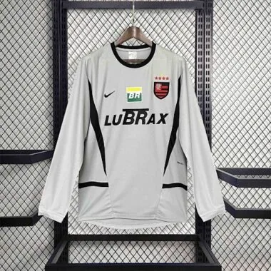 2002-03 Retro Long Sleeve Flamengo Goalkeeper S-XXL