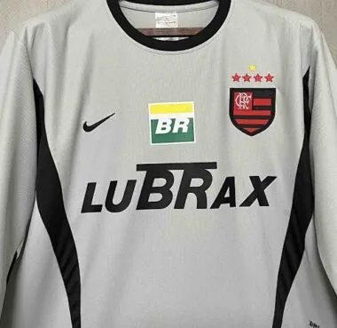 2002-03 Retro Long Sleeve Flamengo Goalkeeper S-XXL