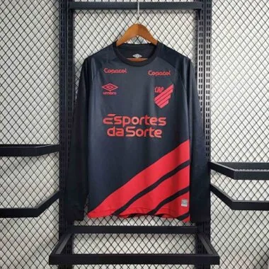 23-24 Long Sleeve Athletico Paranaense Away S-4XL