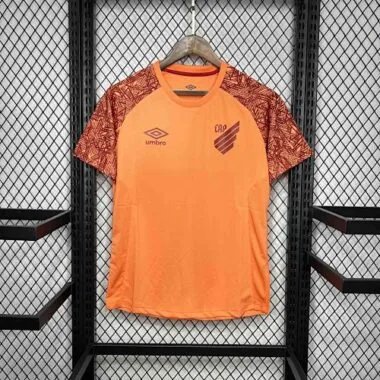 24-25 Athletico Paranaense Training Orange Kit Soccer Uniform