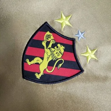 16-17 Retro Sport Recife Gold Soccer Jerseys