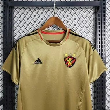 16-17 Retro Sport Recife Gold Soccer Jerseys