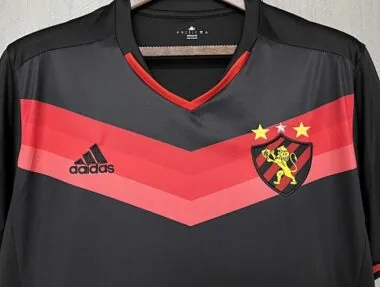16-17 Recife Sport Black Retro Kit Vintage Shirt