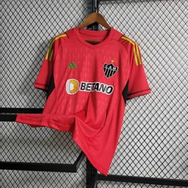 23-24 Atletico Mineiro Goalkeeper Red S-XXL Soccer Jerseys