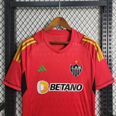 23-24 Atletico Mineiro Goalkeeper Red S-XXL Soccer Jerseys