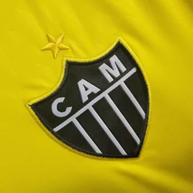 2023/24 Atletico Mineiro Goalkeeper Yellow Soccer Jerseys