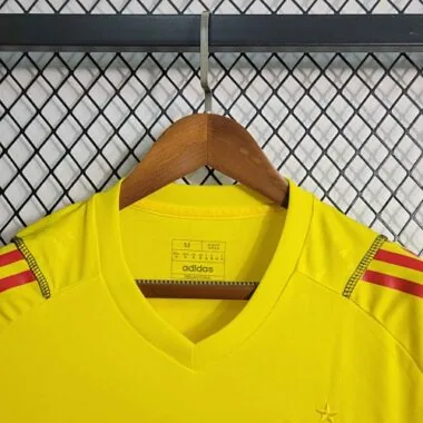 2023/24 Atletico Mineiro Goalkeeper Yellow Soccer Jerseys