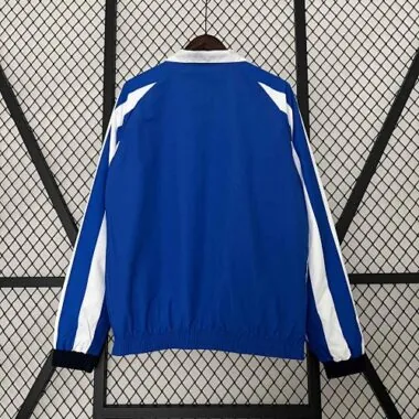 23-24 Santos Laguna Reversible Windbreaker White&Blue Double-Sides Jacket