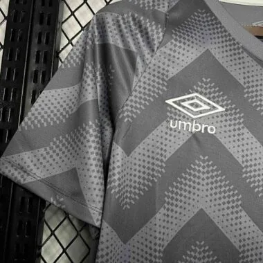 Equipación de entrenamiento gris del Santos 24-25: ropa de fútbol