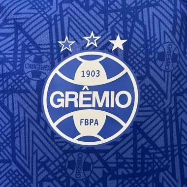 Maillot bleu du gardien de but du Grêmio 24-25