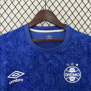 Maillot bleu du gardien de but du Grêmio 24-25