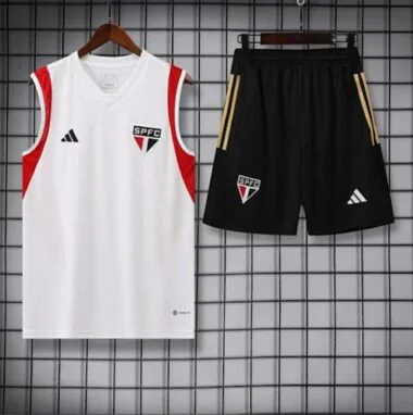 23-24 Sao Paulo Training Vest Kit S-XXL(2) Soccer Jerseys