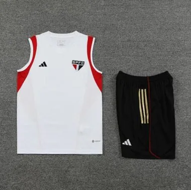 23-24 Sao Paulo Training Vest Kit S-XXL(2) Soccer Jerseys