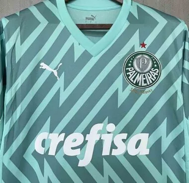 2024/25 Palmeiras keeper groen Kit shirts Supllier albumfoto 4