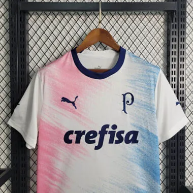 23-24 Palmeiras Special Edition White&amp;Pink S-4XL Cheap Soccer Jerseys