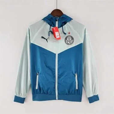 2022 Palmeiras blue Windbreaker
