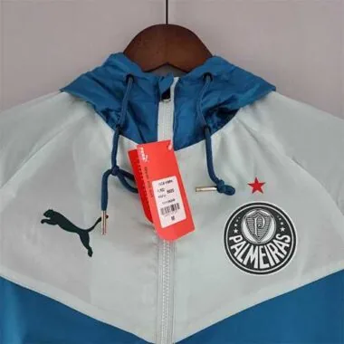 2022 Palmeiras blue Windbreaker