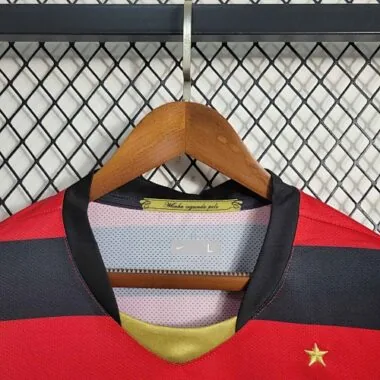 08-09 Retro Long Sleeve Flamengo Home S-XXL