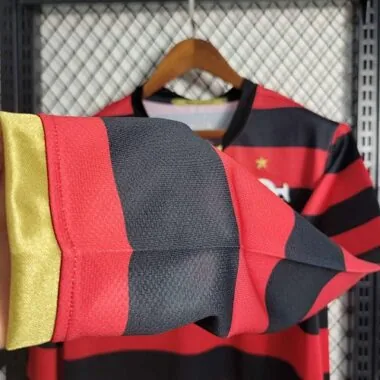 08-09 Retro Long Sleeve Flamengo Home S-XXL