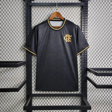 23-24 Flamengo Black S-4XL Cheap Soccer Jerseys