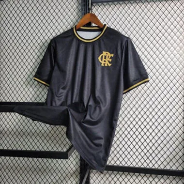 23-24 Flamengo Black S-4XL Cheap Soccer Jerseys