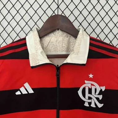 2023/24 Flamengo Trench Coat Reversible Windbreaker Double-Sides Jacket