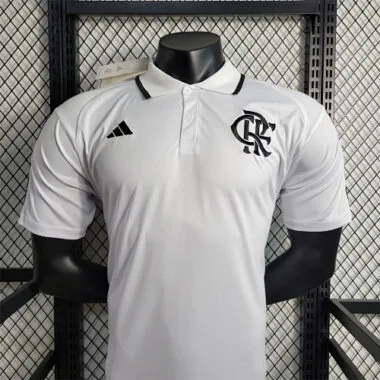 23-24 POLO Flamengo White Training Suit