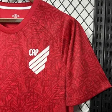 24-25 Athletico Paranaense Training Red Kit Soccer Uniform