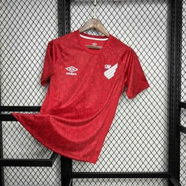 24-25 Athletico Paranaense Training Red Kit Soccer Uniform
