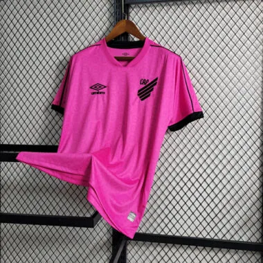 2023/24 Atlético Paranaense pink Cheap Soccer Jerseys