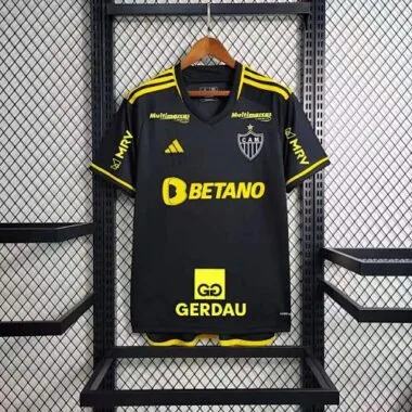 23-24 Maglietta da calcio dell'Atletico Mineiro, seconda divisa da trasferta, taglia S-4XL