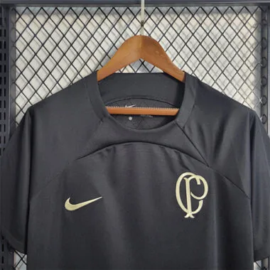 22-23 Corinthians Training Shirt Black