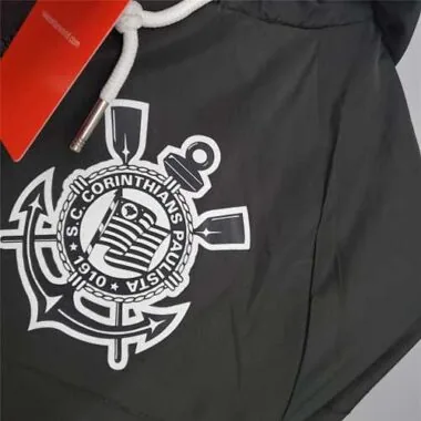 2021/22 Corinthians Black Windbreaker