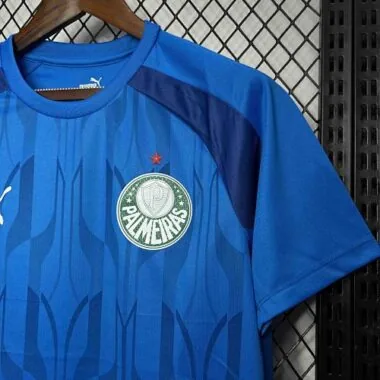2024/25 Palmeiras Training Blue Kit Soccer Unifrom