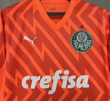 2024/25 Palmeiras Goalkeeper Orange Kit