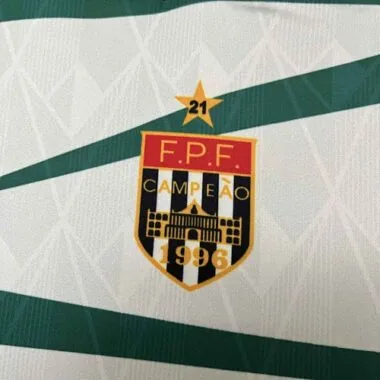 Tercera equipación retro del Palmeiras de 1996