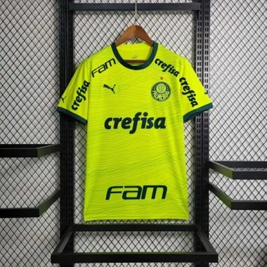 23-24 All Sponsor Palmeiras Second Away football t-shirt