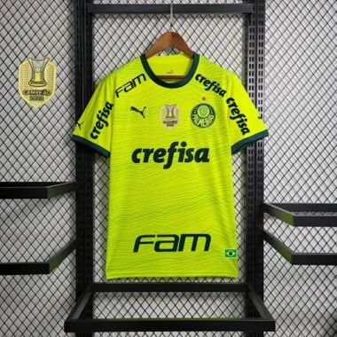 23-24 All Sponsor Palmeiras Second Away football t-shirt
