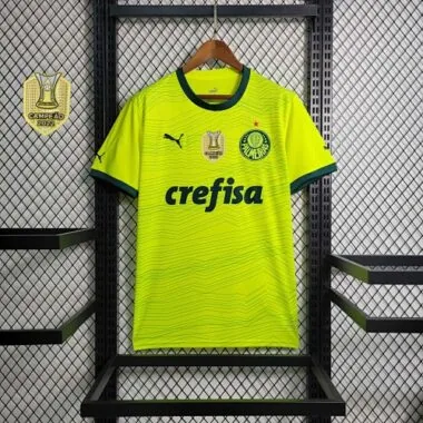 23-24 All Sponsor Palmeiras Second Away football t-shirt