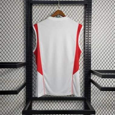 23-24 Flamengo Training Suit White Tank Top